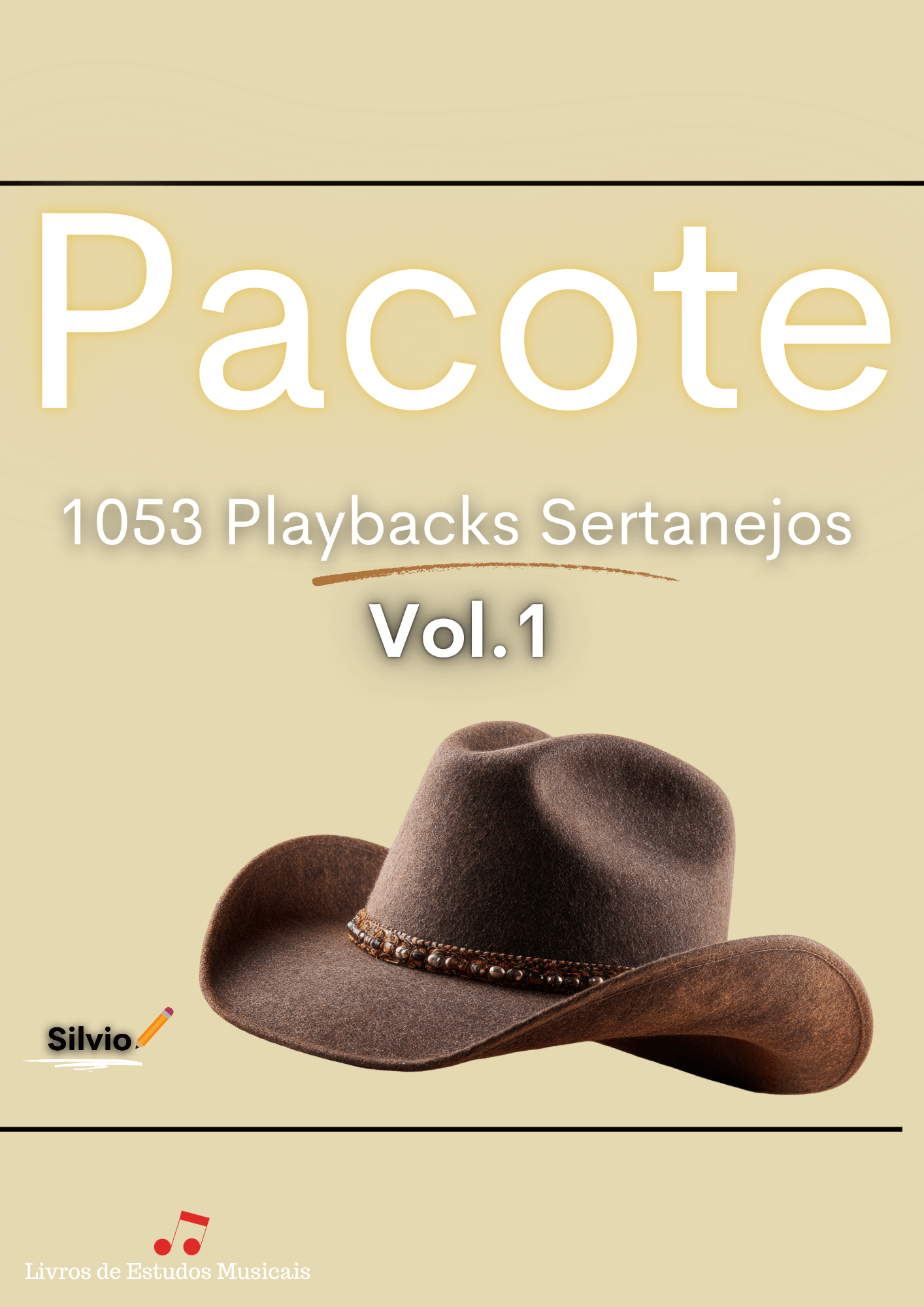 🤠 Pacote 1.053 Backing Tracks Sertanejos