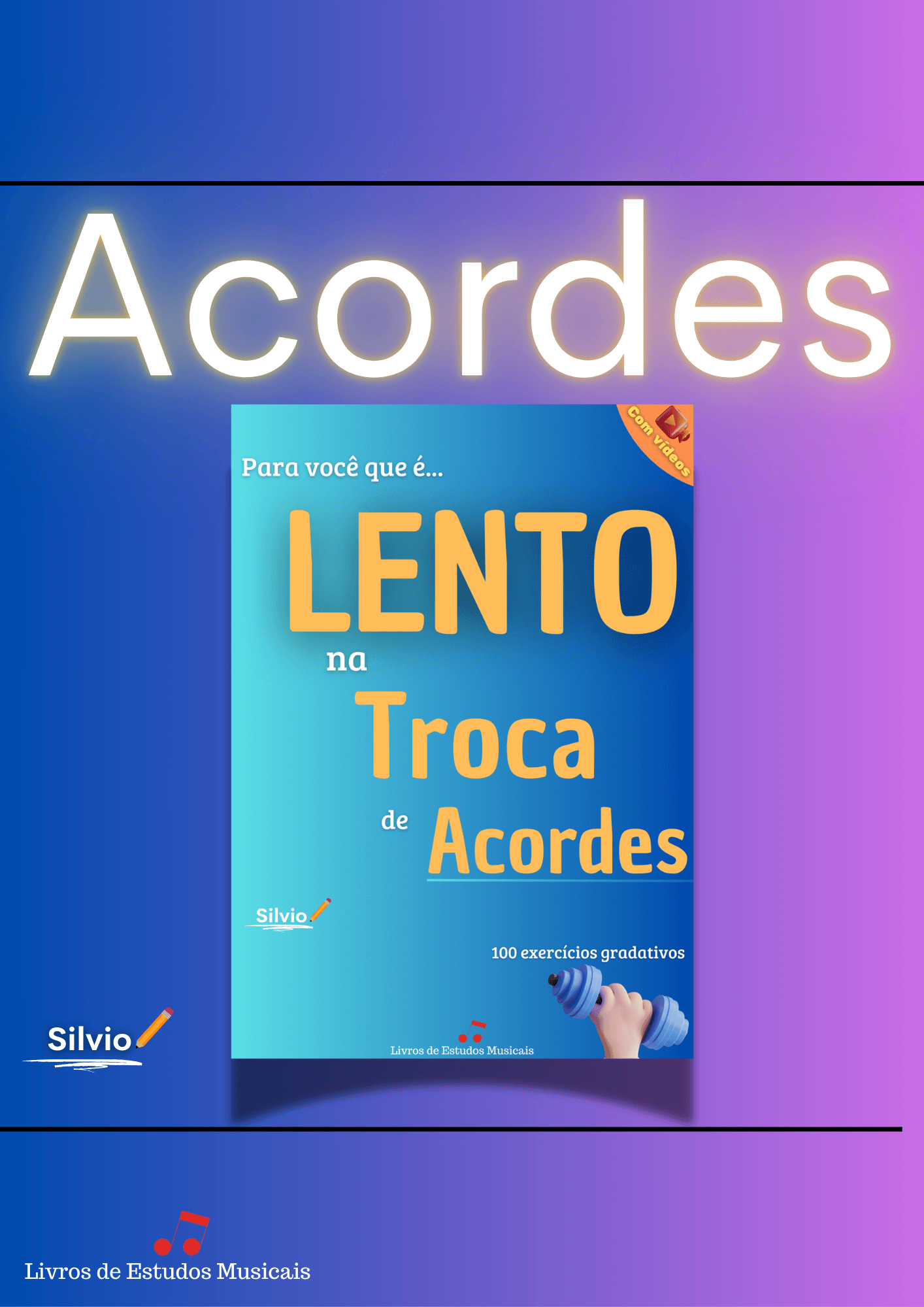 🎥Material Para você que é LENTO na troca de acordes🏆