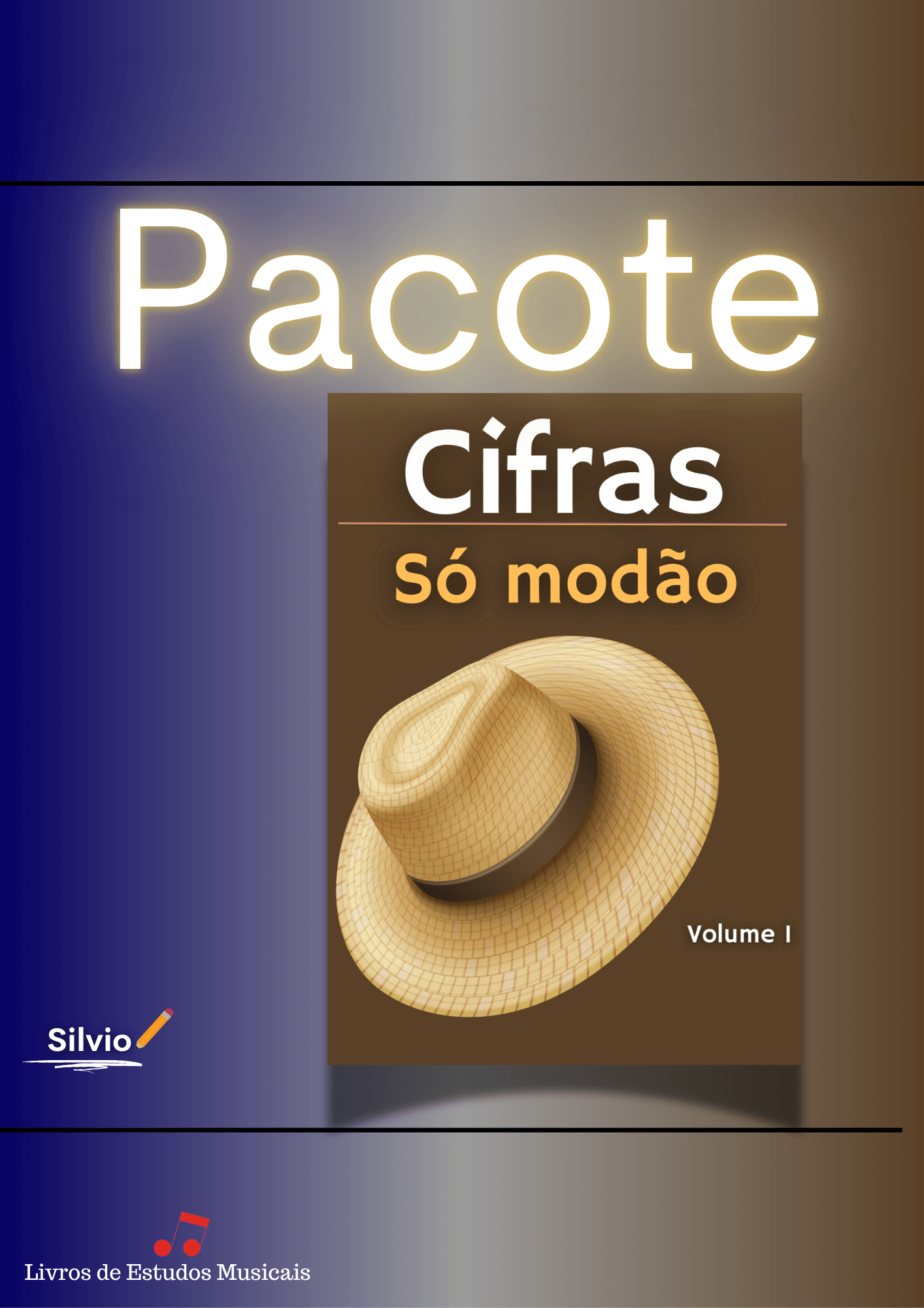 🥇Pacote Centenas de CIFRAS Sertanejas - 4 Volumes com as MELHORES