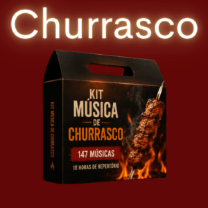 🍖kit Churrasco -147 cifras - 10 horas de repertório🎁 ➕BÔNUS