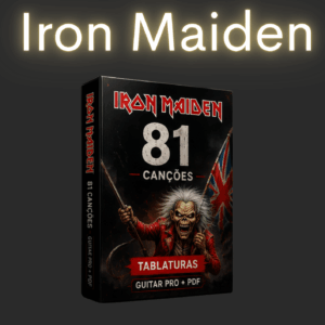 🎸Kit Iron Maiden - Guitar pro + PDF
